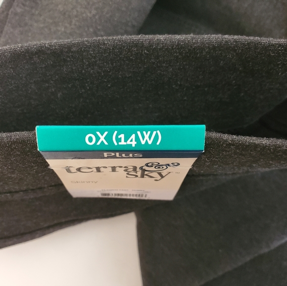 Stretchable Skinny Jeggings size 0x (14w) - Picture 7 of 11